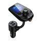 thumbnail image 1 of Transmisor Bluetooth Coche Reproductor De Mp3 Coche Dual Usb Cargador Rápido Adaptador De Radio Bluetooth Sweethay VI008802-01, 1 of 5