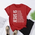thumbnail image 5 of HBYJLZYG Shirts For Women, 2024 Easter Graphic Print Short Sleeved Crewneck T-Shirt Top/Shirt Y2K Clothing 2024, 5 of 7