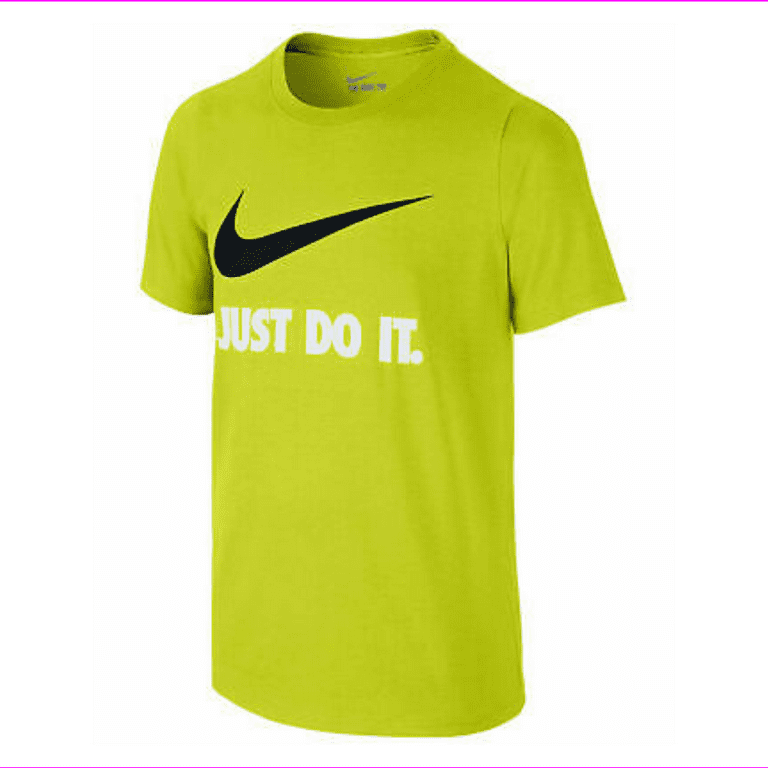 Nike Just Do It Swoosh Boys' 8-20, Green, Size M - Walmart.com