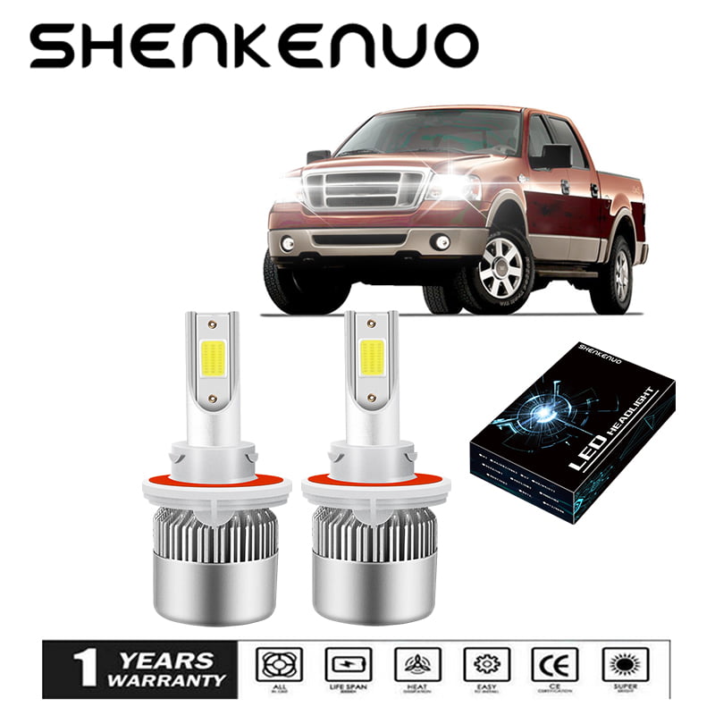 XENTEC LED HID Headlight kit 9007 HB5 White for 1999-2004 Ford F-350 Super Duty