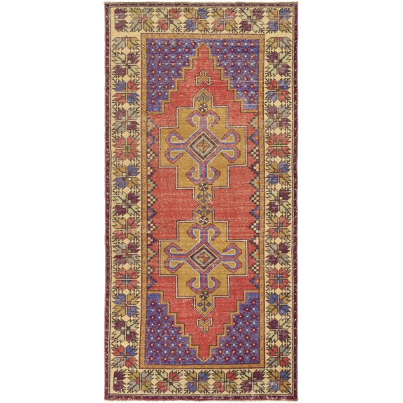 Hauteloom Oxenford Wool Hallway, Kitchen Runner Rug - Traditional - Camel, Peach, Taupe - 4'3" x 8'1"