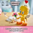 thumbnail image 4 of LEGO Looney Tunes Sweetheart Tweety Bird Building Toy for Adults & Kids - Tweety Figure W/Display Pedestal & Accessories for Girls & Boys, Ages 12+ - Gift Idea for Birthdays & Valentine's Day - 40824, 4 of 8