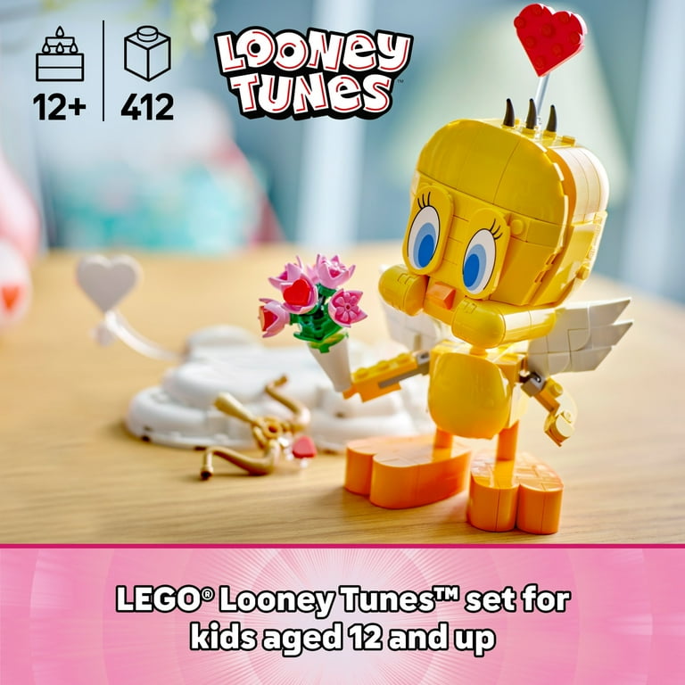 LEGO Looney Tunes Sweetheart Tweety Bird Building Toy for Adults