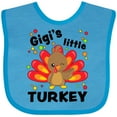thumbnail image 3 of Inktastic Gigi's Little Turkey Boys or Girls Baby Bib, 3 of 4