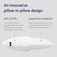 thumbnail image 2 of Casper Sleep Pillow for Sleeping, Standard, White, 2 of 6