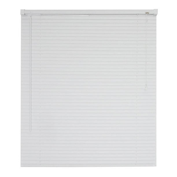 Persiana Deco 150 x 160 cm Horizontal de PVC Blanca