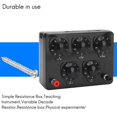 thumbnail image 4 of Black Resistance Box Iron Variable Decade Resistor 0-9999.9 Ohm Z, 4 of 5
