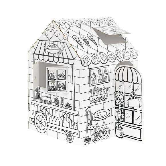 Bankers Box At Play Treats 'N Eats Playhouse