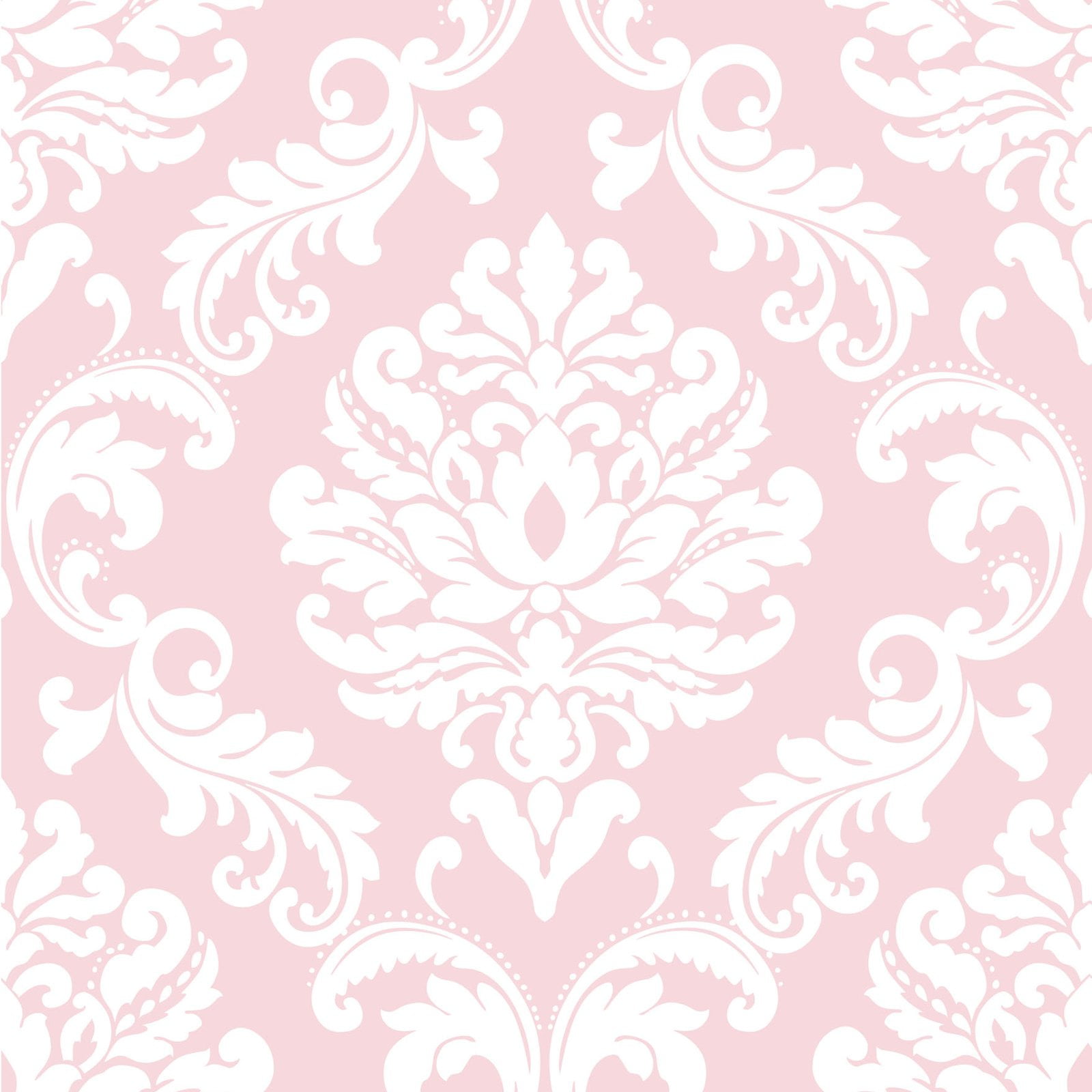 Light Pink Damask Background