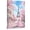 Frame-style, variant on Romantic Paris Eiffel Tower Wall Art Poster Spring Cherry Blossom Scene Print Dreamy Girl in Pink Dress Decor for Bedroom Living Room Home Decor Gift--