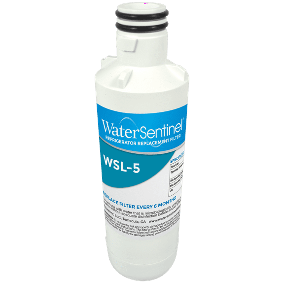 WaterSentinel WSL-5 Refrigerator Filter for LG LT1000P, LT1000PC, LT1000PCS, ADQ74793501, ADQ74793504, ADQ74793505