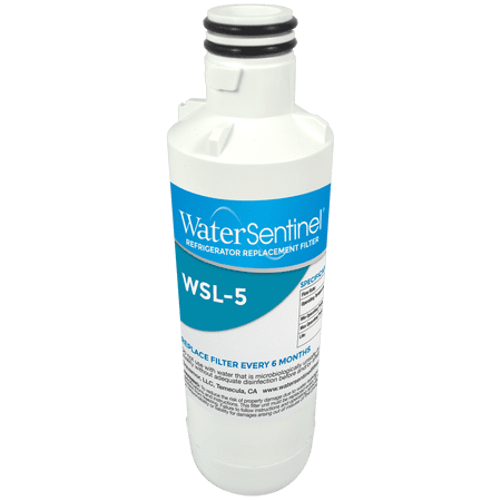 WaterSentinel WSL-5 Refrigerator Filter for LG LT1000P, LT1000PC, LT1000PCS, ADQ74793501, ADQ74793504, ADQ74793505