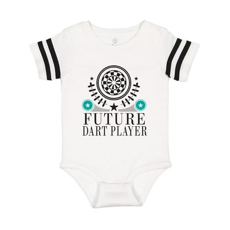 

Inktastic Future Dart Player Dart Board Gift Baby Boy or Baby Girl Bodysuit