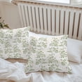 thumbnail image 6 of Throw Pillow Covers 18x18 Inch Set of 2, Sage Green Fruit Waterproof Outdoor Pillow Covers, Vintage Plant Nature Botanical Flower Decorative Cushion Pillowcases for Couch, Sofa, Bed, Garden, Patio, 6 of 9