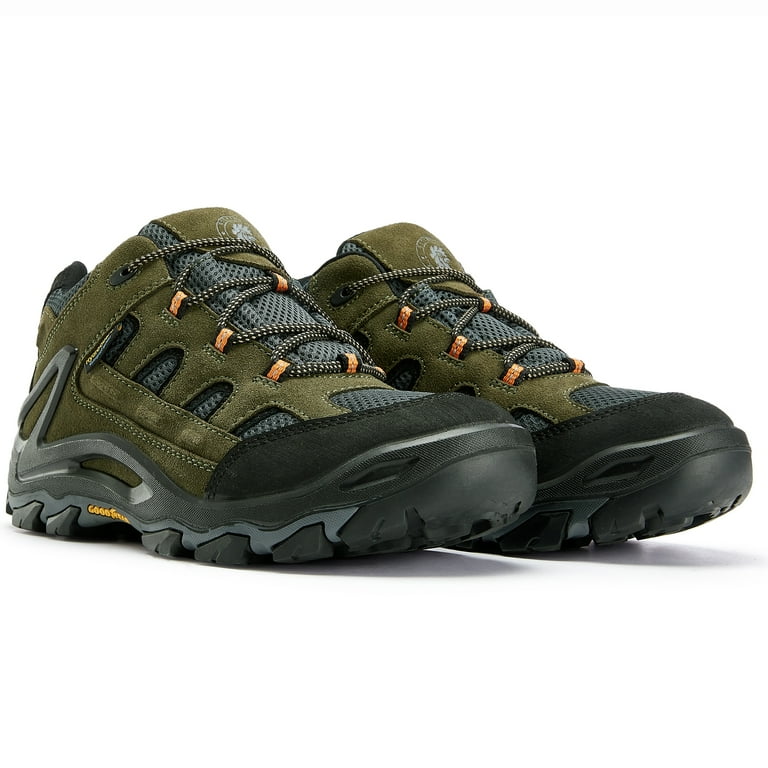 ROCKROOSTER Men's Lightweight 4-inch Waterproof Hiking Boots