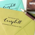 thumbnail image 3 of Printtoo Custom Wood Mount Future Rubber Stamp Address Personalized Stamper-2.6 x 1.1 Inches, 3 of 4