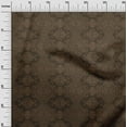 thumbnail image 3 of oneOone Cotton Cambric Brown Fabric Floral Fabric For Sewing Printed Craft Fabric By The Yard 56 Inch Wide, 3 of 4