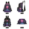 thumbnail image 4 of FORMRS Mini Backpack Purse for Women Travel Daypack Casual Shoulder Bag, Night Neon Road, 4 of 7