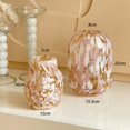 thumbnail image 2 of Heart Lovely Warm Dot Glass Flower Set Flower Arrangement Table Decoration, 2 of 4