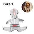 thumbnail image 2 of Chubasquero para perros, poncho impermeable con capucha para perros, chubasquero para perros de patas con rayas reflectantes Adepaton Ropa para Perro, 2 of 5