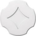 thumbnail image 1 of Ekena Millwork CMP16PL 16 in. OD x 5.5 in. Square Percival Architectural Grade PVC Contemporary Ceiling Medallion, 1 of 1