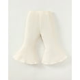 thumbnail image 4 of Infant Girls Clothes Baby Girl Pants Toddler Leggings 3 Pack Flare Baby Pants 3 6 9 12 18 24 Months Bell-bottoms for Girls Apricot Pink, 4 of 8
