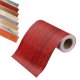 thumbnail image 1 of Cinta de grano de madera Uxcell 4.72" x 16Ft Cinta de reparación de grano de madera Cinta de color madera parche de reparación rojo, 1 of 7