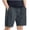Dark Gray, variant on Men's Athletic Workout Shorts 8" Inseam Mesh Side Vents Performance Short Pants for Running Training Exercise Lightweight Quick Dry Breathable Fitness with Pockets