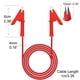 thumbnail image 2 of 5 Pieces Double Ended Alligator Clip Test Cable, for Testing Flexible Copper Cable for Electrical Testing 3.3ft/1m, 2 of 5