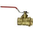 thumbnail image 2 of RWV BRASS BALL VALVE WITH THREADED ENDS, 1/2", LEAD FREE, 2 of 2