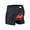 Black, variant on Kyusrd Thickened GEL Padded Bicycle Bike Cycling Underwear Shorts Pants