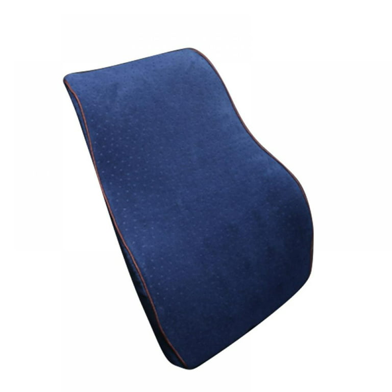 Lumbar Pillow Back Pain Support - Seat Cushion For Car or Office Chair, Memory Foam, Lower Back Pain Relief, Improve Your Posture, Protect & Soothe  Your Back, …