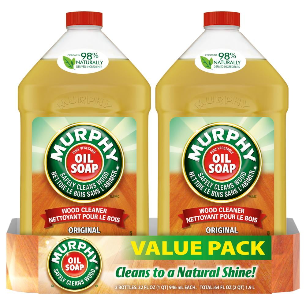 Murphy Oil Soap Wood Cleaner Original 32 Fluid Ounce 2 Count