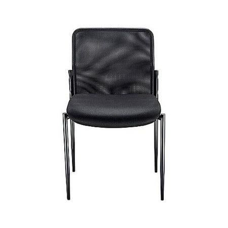 Staples Roaken Mesh Guest Chair without Arms, Black