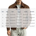 thumbnail image 4 of Casual Zip Up Jackets for Men Lapel Long Sleeve Regular Fit Everyday Jacket, 4 of 8