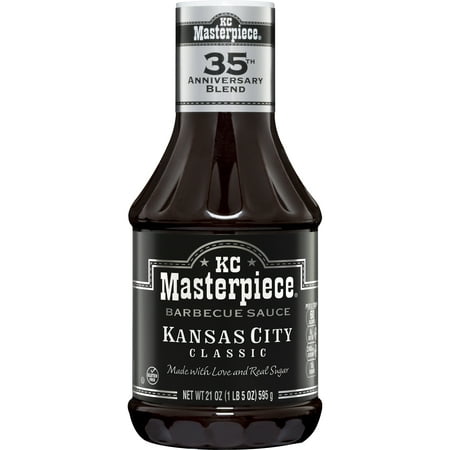 (2 Pack) KC Masterpiece Kansas City Classic Barbecue Sauce, 21 (Best Barbecue Sauce Uk)