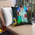thumbnail image 1 of Ahgly Company Snowman Outdoor Throw Pillow, 18 inch by 18 inch, 1 of 6