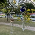 thumbnail image 6 of Benafini Spiral Wind Spinners with Crystal Ball Winds Chimes Garden Home Hanging Decor, 6 of 6