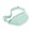 Mint Green, variant on Doyogi Unisex Fanny Pack Fashion Sporty Multi-purpose 2-Zipper Waist Belt Bag Fanny Pack Waist Bag Adjustable Strap for Sport Hiking Traveling Passport Wallet (Black)