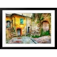 thumbnail image 2 of Art.com Old Streets of Medieval Villages of Italy, Artistic Picture Photographic Print by Maugli-l, Black Frame Wall Art, 44" x 32", 2 of 5