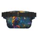thumbnail image 3 of Disketp Neon Seahorse Underwater Realm Riñonera de Doble Capa, Bolsa de Cintura Ajustable para Viajes, Correr y Senderismo, Riñonera Ligera para Hombre y Mujer, 3 of 9