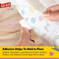 thumbnail image 5 of Glad For Kids Unicorn Disposable Bibs with Crumb Catcher, Absorbent and Leakproof, 30 Count, 5 of 8