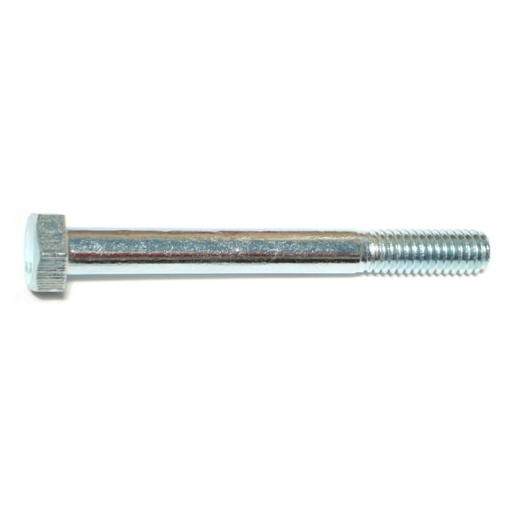 5/16"-18 x 3" Zinc Plated Grade 2 / A307 Steel Coarse Thread Hex Bolts HBHS-188