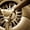 Sepia Old Propeller, variant on Elephant Stock Monochrome Vintage Airplane Wall Art - Horizontal Multi Panel Canvas - Living Room Wall Decor - Transportation Multi Panel - Black And Gray Decor - 23" x 14"