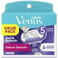 thumbnail image 4 of Gillette Venus Deluxe Smooth Swirl Womens Razor Blade | 6 Refills, 4 of 5