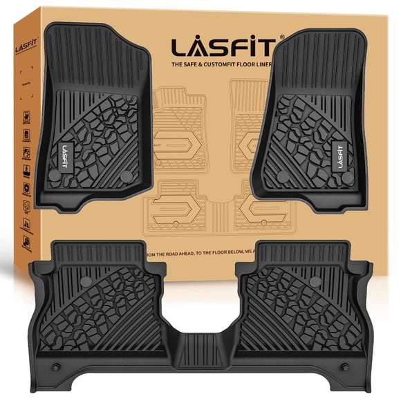 Alfombrillas LASFIT para Jeep Gladiator 2020-2025 para todo tipo de clima