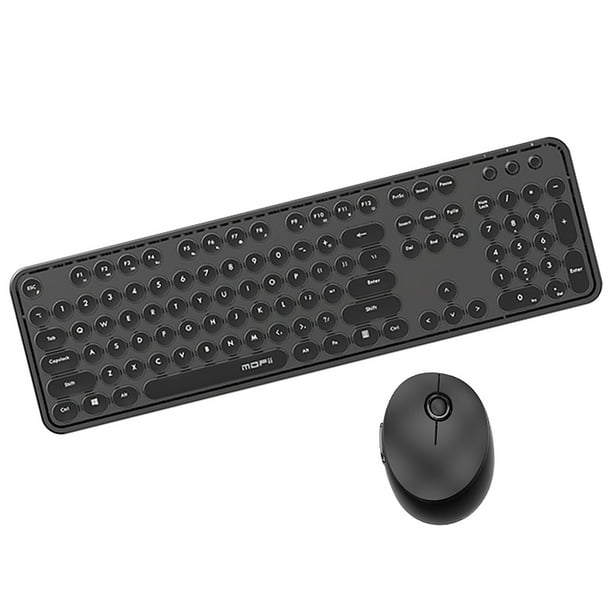 Mofii Sweet Keyboard Mouse Combo Pure Color 2.4G Teclado inalámbrico Mouse Set Tapa de Mofii Combo