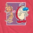 thumbnail image 3 of Ren & Stimpy - Friendly Laughter - Toddler And Youth Short Sleeve Graphic T-Shirt, 3 of 5
