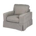 thumbnail image 1 of Sunset Trading Americana Chaise Housse Ensemble Ardoise Peyton, 1 of 1