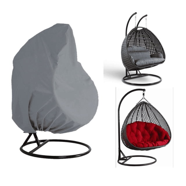 Funda para silla colgante de jardín Funda para silla colgante de jardín Funda para asiento colgante Impermeable, protector solar, a prueba de polvo, gris, 190x115cm oso de fresa Electrónica